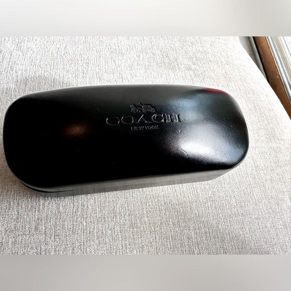 COACH glasses case. New. Black. - Picture 2 of 5